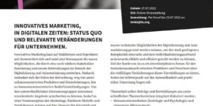 Innovatives Marketing in digitalen Zeiten